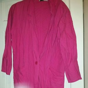 Detailed Long Pink Light weight Ciat Sz Smsll